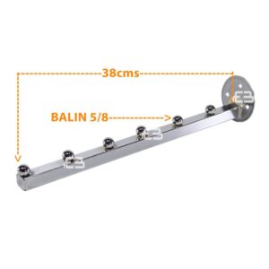 Cascada 6 balines p/pared
Jgo de 10 Piezas.